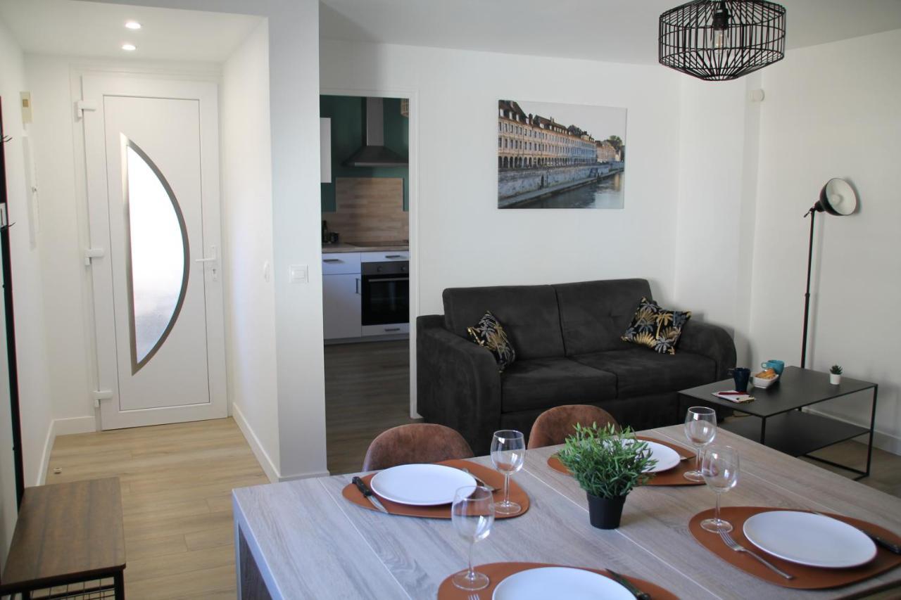 Besancon Appartement T2 Sur Cour Interieure Proximite Gare ภายนอก รูปภาพ